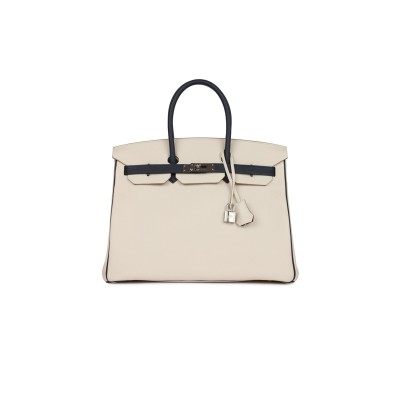 HERMES BIRKIN 35 TOGO PALLADIUM HARDWARE (35*25*18cm)